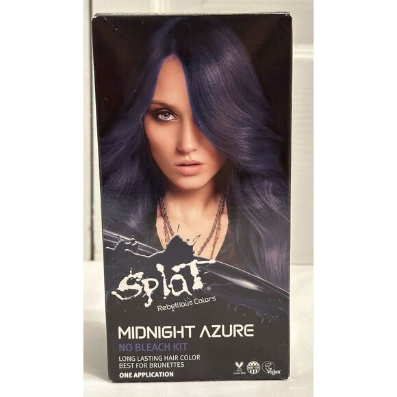 Splat Midnight Azure No Bleach Hair Color Kit NEW - Picture 1 of 4